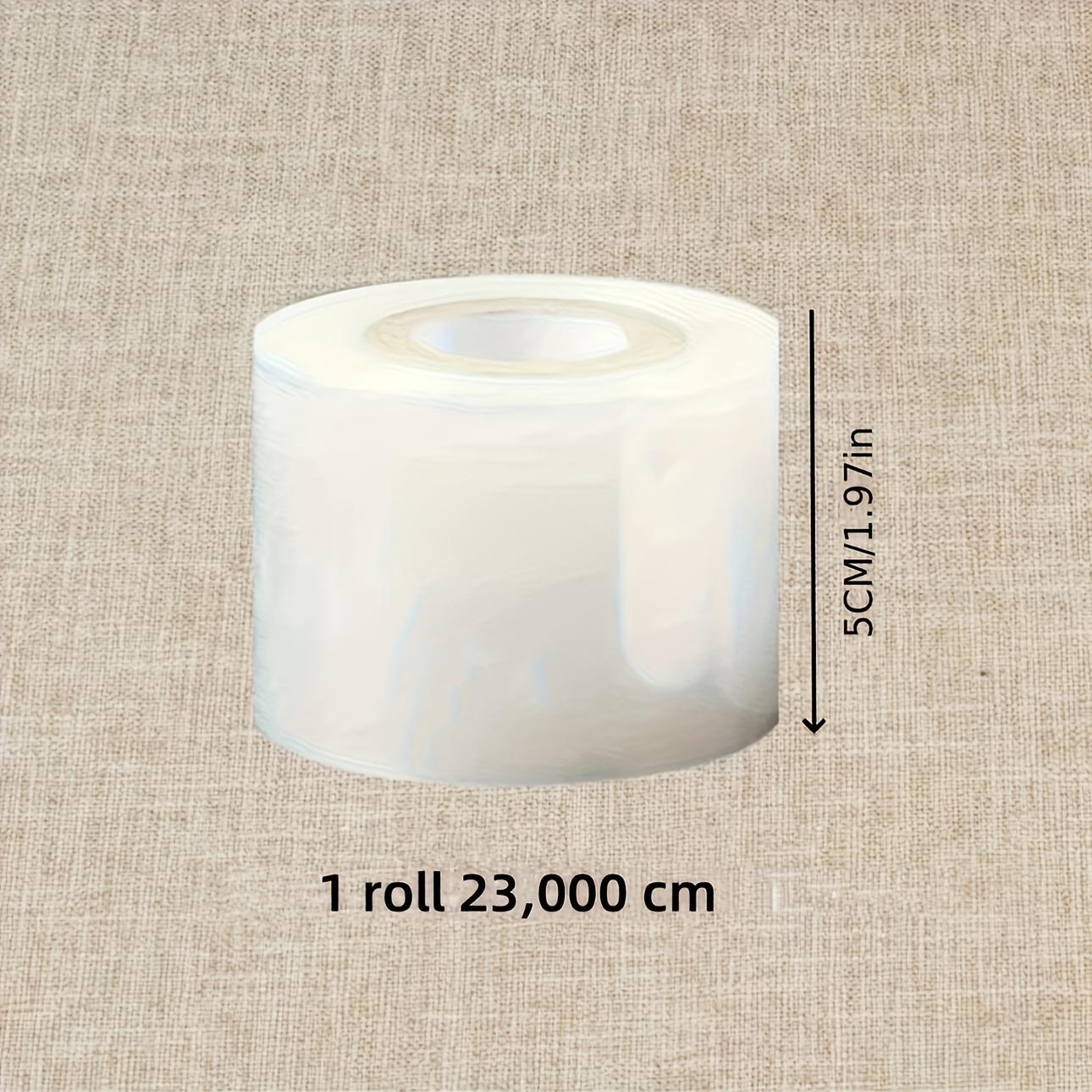 

1 Roll 9055.12 Inch Stretch Shrink Film Roll, Non-Heat Seal Bottle Sealer, Easy to Use for Bottled Packaging Supplies, Suitable for Bottles, Jars
