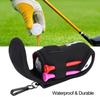 CAITON Portable Golf Ball Bag Tool Holder Golfer Mini Waist Pouch with Tees Hollow Balls