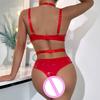 Women's Sexy Backless Bodysuit Sleeveless Jumpsuit for Clubwear