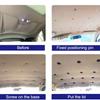 10/20Pcs Car Interior Roof Buckles Headliner Ceiling Cloth Fixing Screw Care Fabric Buckle Rivets Retainer Cap Repair Automotive