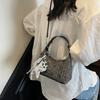 IELGY Ladies Handbag Denim Shoulder Underarm Dumpling Bag