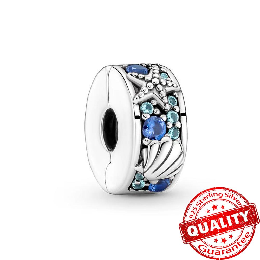 Simple Copper Pink Daisy Spacer Clip Charm Fit Original Bracelet Color Rubik'S Cube Charms Diy Classic Jewelry