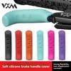 Fahrrad Bremshebel Griff Lila Rot Blau Grün Pink Silikon Schutz Für Mtb Bmx Roller Fahrradhebel Abdeckung Fahrradzubehör