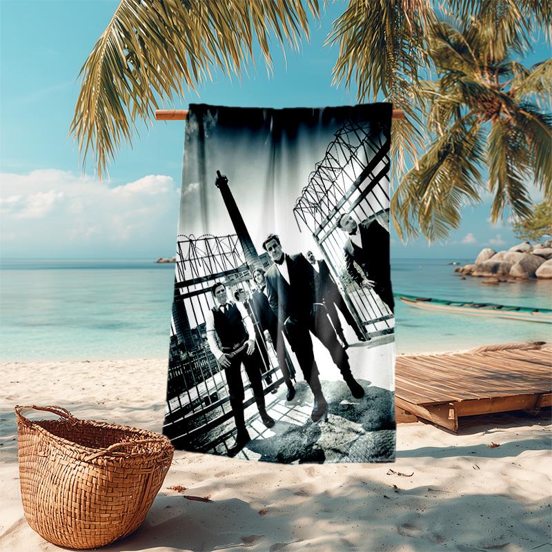Till Lindemann, Lead Singer of the German Heavy Metal Rock Band Rammstein, Outdoor Camping Vacation Swimming Beach Scarf Decorative Blanket F13