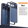 Luxury Rugged Aluminum Alloy Slim Frame Case For IPhone 13 14 15 16 17 Pro Max Fashion Metal Backplane Shockproof Protect Cover