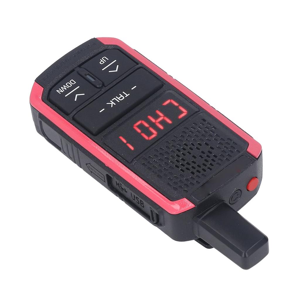 E8 3W Two Way Radio 400 to 470MHz 16 Channels High Power Walkie Talkie for Hotel Shopping Mall