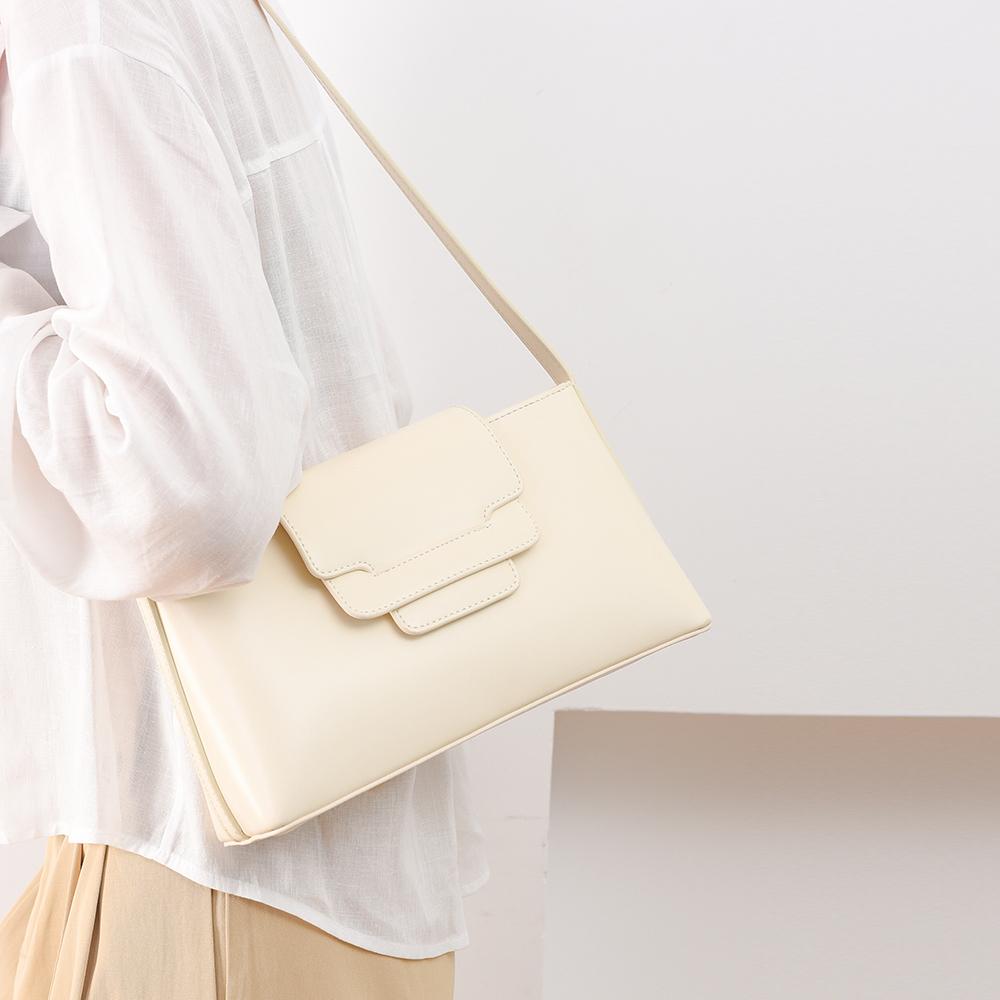 2025 Autumn New Fashion Niche Sense Women's Shoulder Bags Simple Noble Solid Color Female Messenger Bags High Sense PU Leather Ladies Small Square Bag