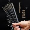 ChuiXida Luxury Hot-Stamped Alloy Chopsticks, 10 Pairs