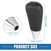 Automatic Transmission Gear Shift Knob for Toyota Land Cruiser 2008-2017 Black Cover Black Faux Leather Perforated