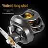 Micro Lure Water Drop Fishing Reel - Black Bass Anti-Explosion, Long Cast, General Purpose.