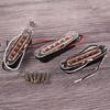 3Pcs Electric Guitar Pickup Replacement Neck/Middle/Bridge Single Coil Guitar Pickups with Screws and Springs Enduring