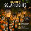 LED Solar Flame Light Outdoor,Waterproof 12LEDs Torches Landscape Lamp for Outdoor Courtyard Garden Yard,Halloween Decorations