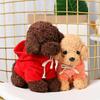 Little Dog Plush Toys, Dog Dolls, Teddy Dog Dolls, Cute Little Animal Dolls on The Bed