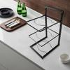 Heavy Duty Pan Rack Under Cabinet Under Sink Storage Light Brightness