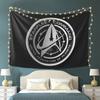 Star Treks Science Fiction TV Series Tapestry Wall Hanging Aesthetic Home Decoration Tapestries for Dorm Room