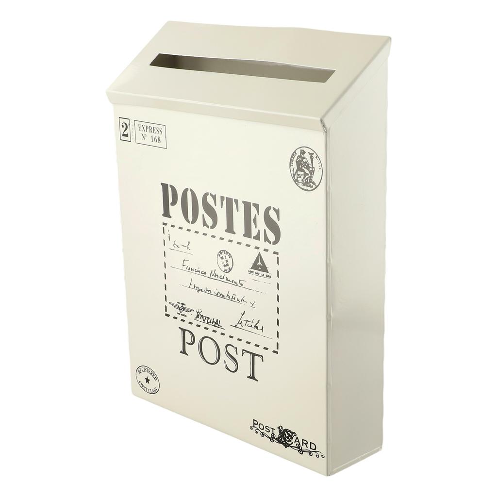 For Home Decoration Metal Mail Collection Vintage Mailbox Charming Mailbox For Home Use Mail Collection Ample Storage Space