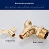 LINGJULI Outdoor Lockable Brass Washing Machine Faucet