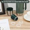 4pcs Replacement Gaskets for Stanley Cup, Silicone Seal Ring for Thermos Lid Compatible With Stanley Classic 20 oz 1.0 QT 1.5 QT 2 QT 2.5 QT Vacuum