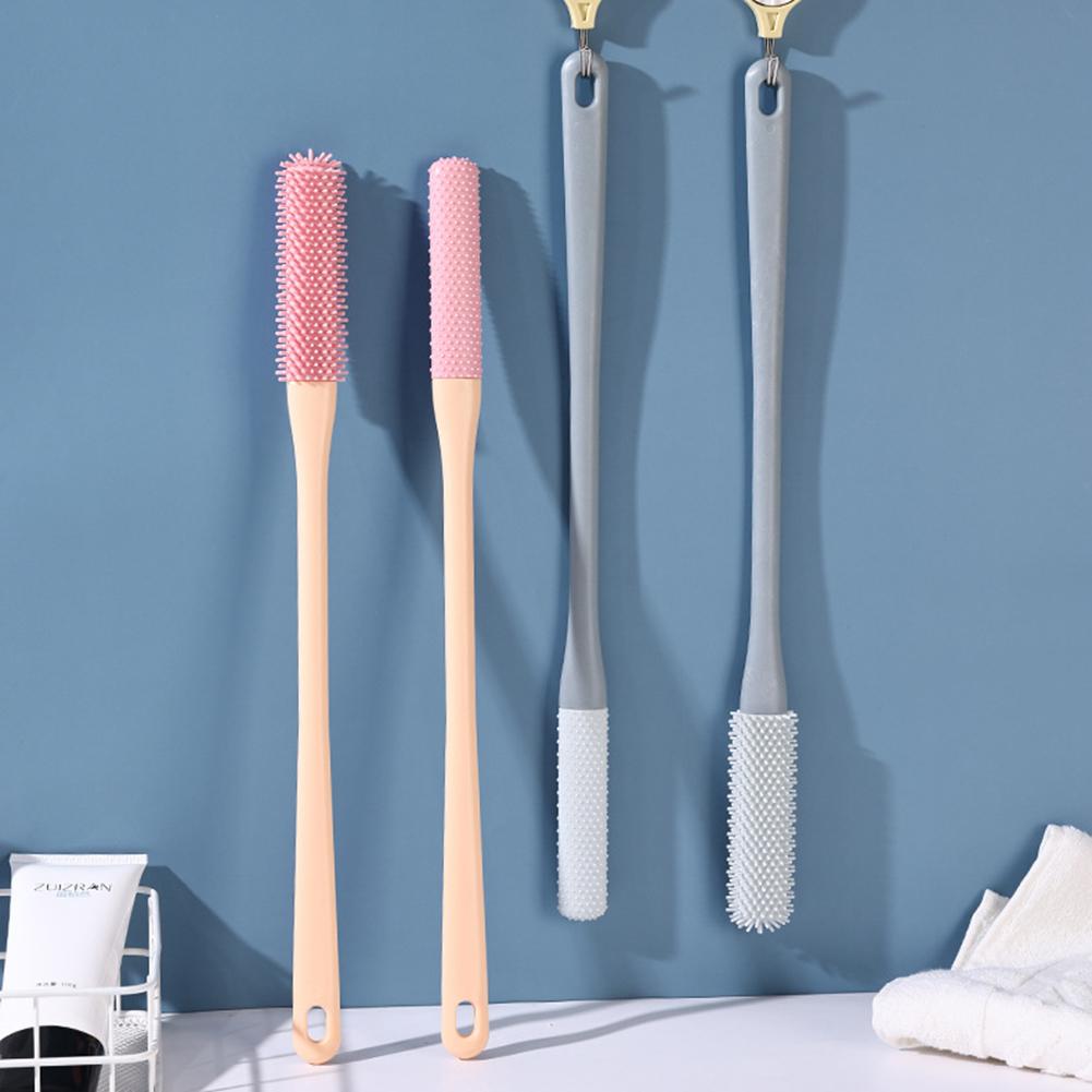 2Pcs Toe Cleaning Brush Foot Wash Brush Multifunctional Exfoliating Brush for Ash Wash Dead Skin Remove
