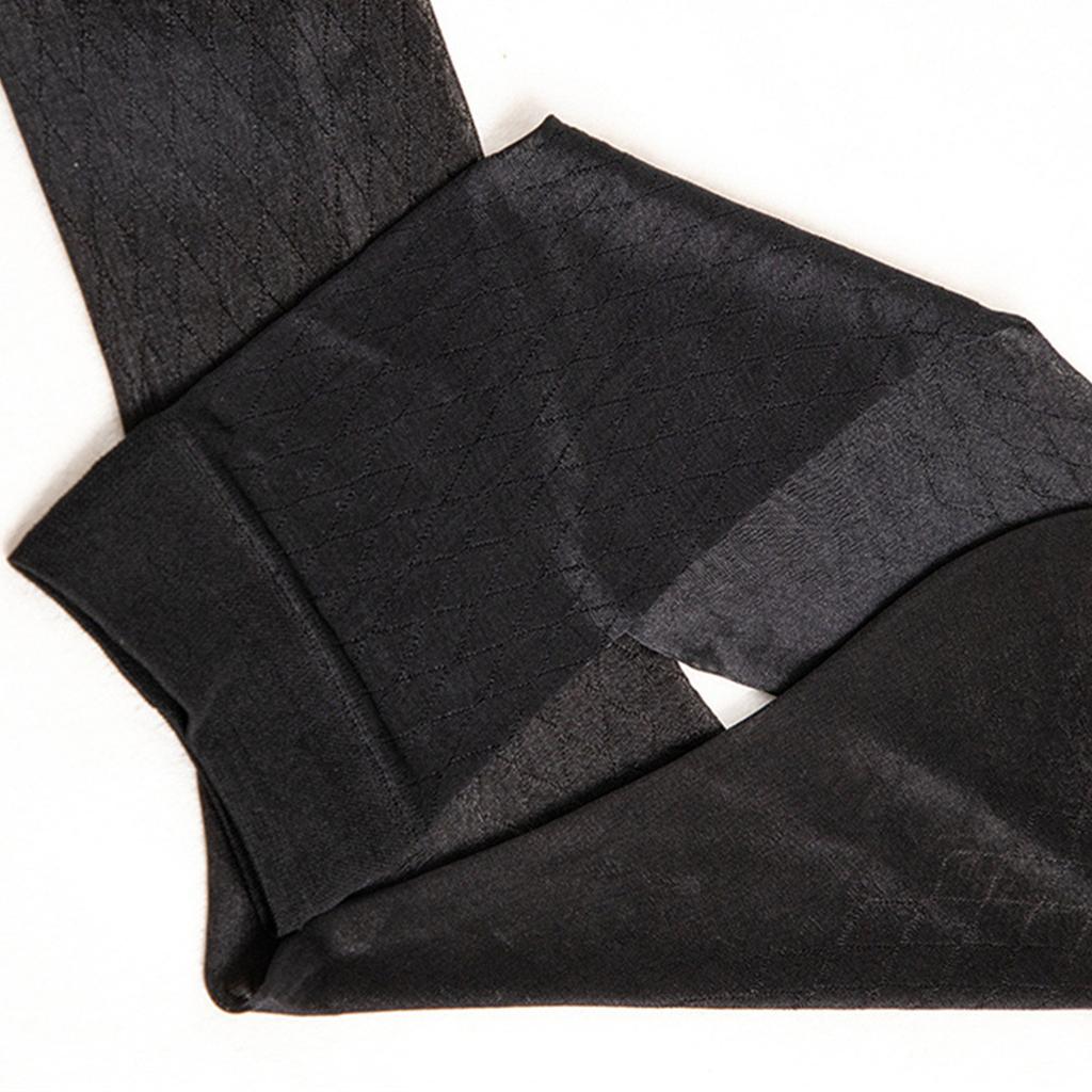 Mens Ultrathin Dress Socks Silk Sheer Business Socks Soft Nylon See Through Diamond Pattern Middle Tube Calf Socks