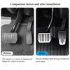 For Tesla Model Y L/Y Juniper 2025 Upgrade Foot Pedal Pads Non-slip Accelerator Brake Rest Performance Aluminum Mats Accessories