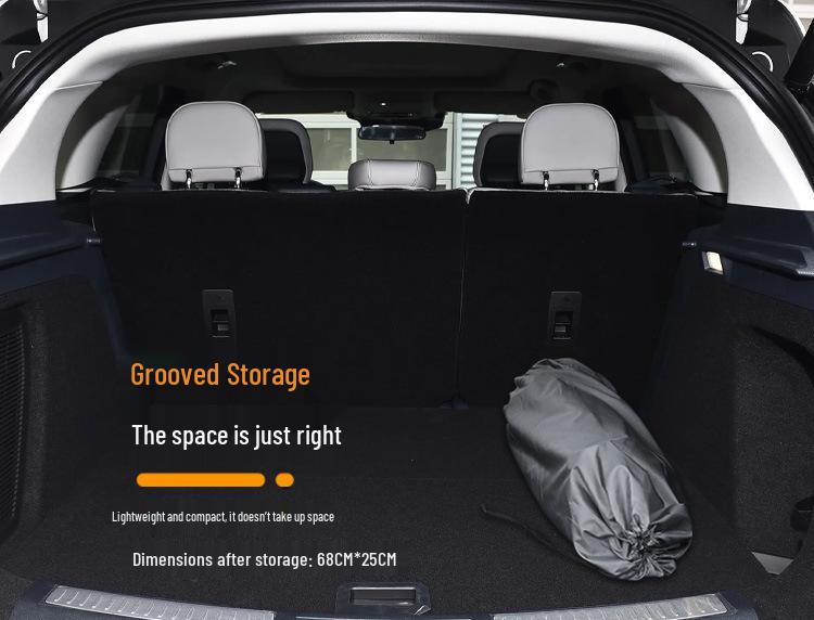 Lincoln Adventure Inflatable Trunk Mattress: Rear Seat Air Cushion Sleeping Pad