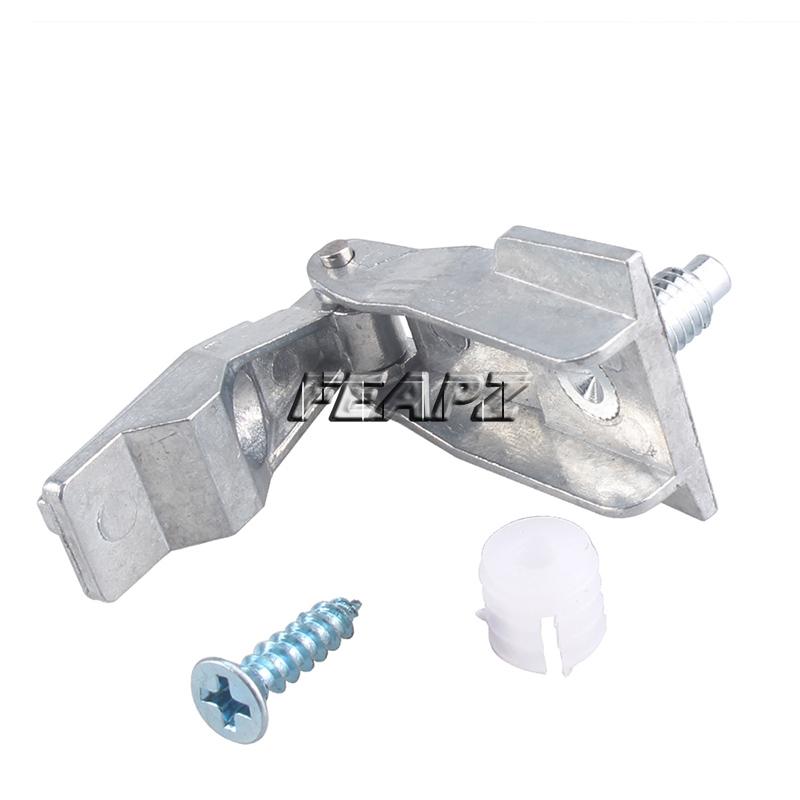 2 PCS Auto Chrom Metall Äußere Türgriff Scharnier Reparatur Fahrer Beifahrerseite Ersatz Reparatur Kit Für Fiat 500OS / NS