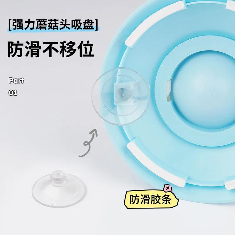 Interactive Dog Puzzle Toy Slow Feeder Licking Plate with Treat Dispenser for Dental Care and Boredom Relief