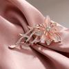 Flower Brooch Pin for Women - Elegant Scarf Clasp Brooch Jewelry Accessory