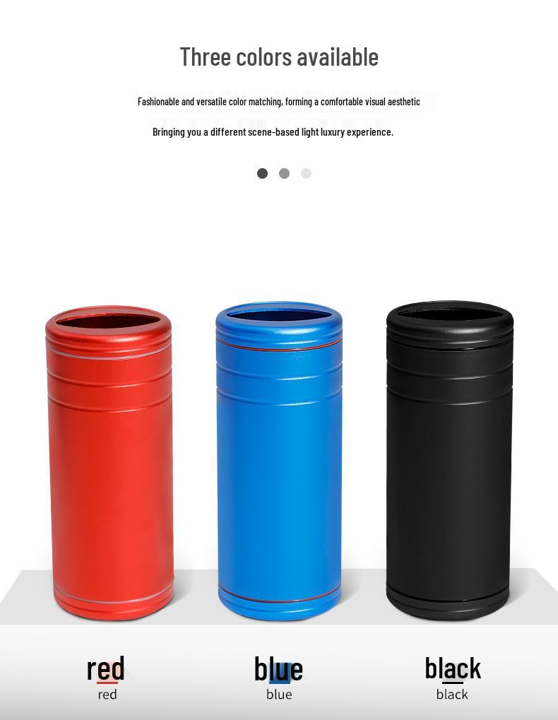 Car Cup Holder Tissue Dispenser - Creative Cylinder Tissue Box for Car.