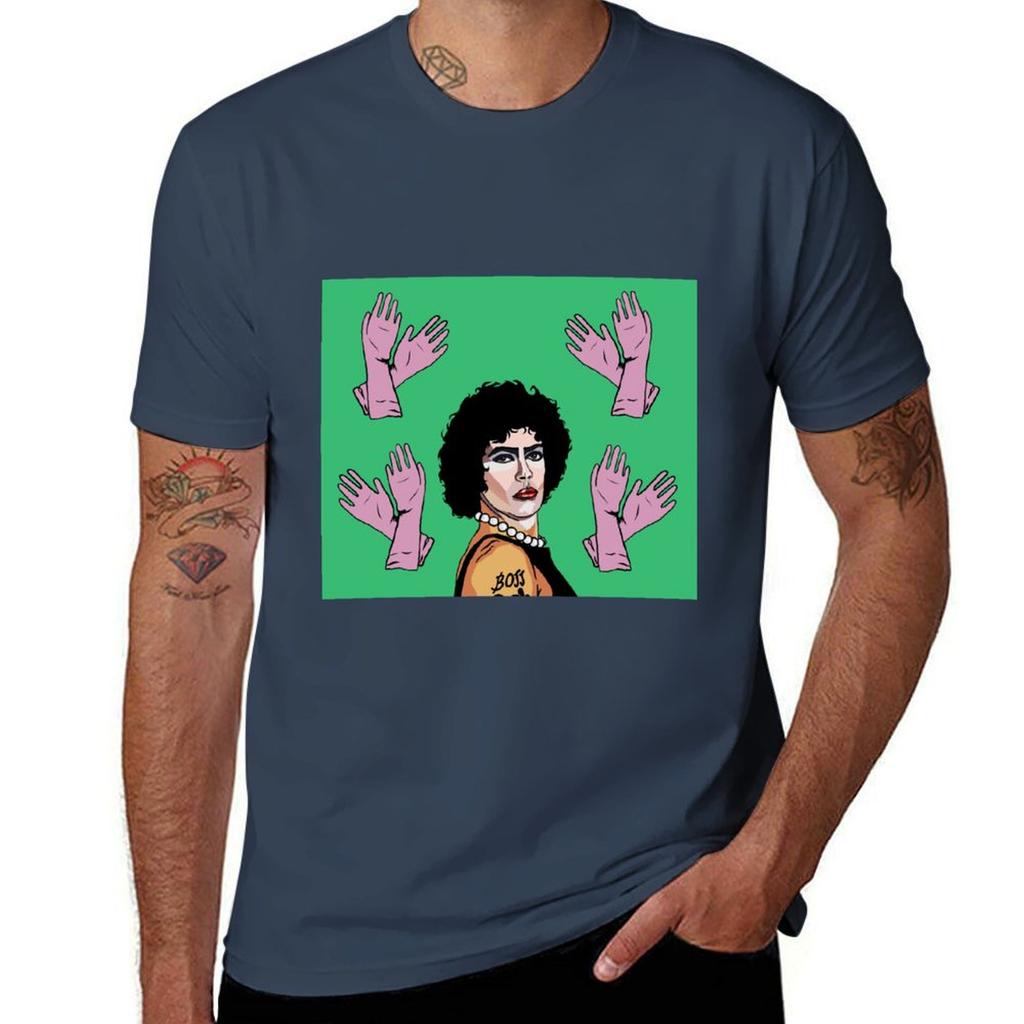 Frank N Furter Loves Gloves Tshirt Comfortable Workout Short Sleeve Shirt Tshirt