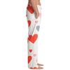 Herren Valentine's Day Bedruckte Kordelzug Lange Hosen Lässige Pyjamahosen