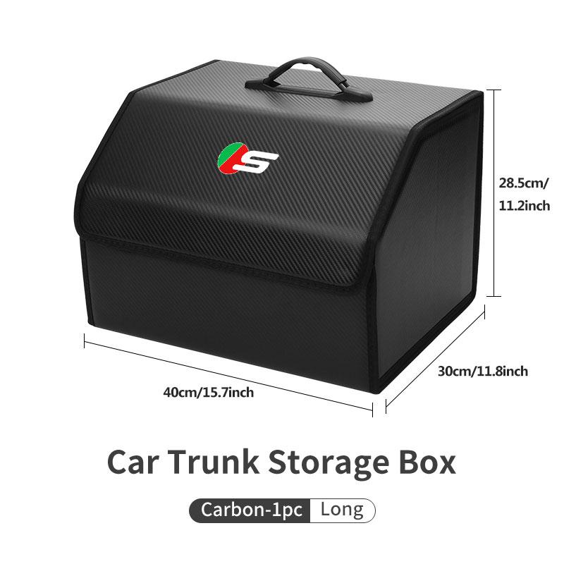 For Jaguar Car Trunk Organizer Box Tailbox Stowing Tidying Storage Bag XF XJ XFR XKR S-Type F-Type X-Type F-Pace I-Pace