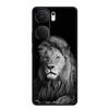 For Vivo iQOO Neo9 Pro Case TPU Silicone Soft Back Cover for Vivo iQOO Neo9 Neo 9 Black Fashion Cool Animals Coque Lion Tiger