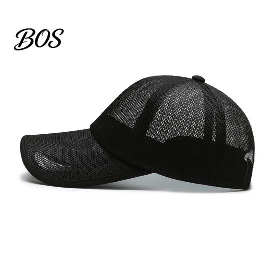 Quick-dry Baseball Hat Men Cap, Adjustable Elastic Buckle Hat, Breathable Mesh Sweat-Wicking Sun Protection for Outdoor Activities Heat Dissipation