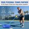 Tennis Trainer Baseboard Set With String Ball For Professional Practice Rebounder Self Study Tool For Backyard Garden