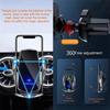 Smart Sensor Car Phone Wireless Charger 15W Fast Charging Auto-Clamping Car Phone Holder For Iphone And All Qi Enable Android