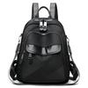 Fashion Nylon Backpack for Women – Lightweight & Water-Resistant Design with PU Accents and Multi-Pocket Storage, Ideal for Daily Use