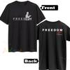 Charlie Kirk Freedom Shirt Human Rights Funny Political Protest Tshirt Classics Shortsleeve Tops Unisex Streetwear Tshirts
