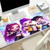 Stars Shine Bright Large Gaming Mouse Pad Nonslip Rubber Base Waterproof Desk Mat For Office Pc Laptop