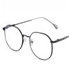 Korean Version Trendy Anti Blue Light Radiation Anti Fatigue Myopia Glasses for Women's Eye Protection Flat Lenses