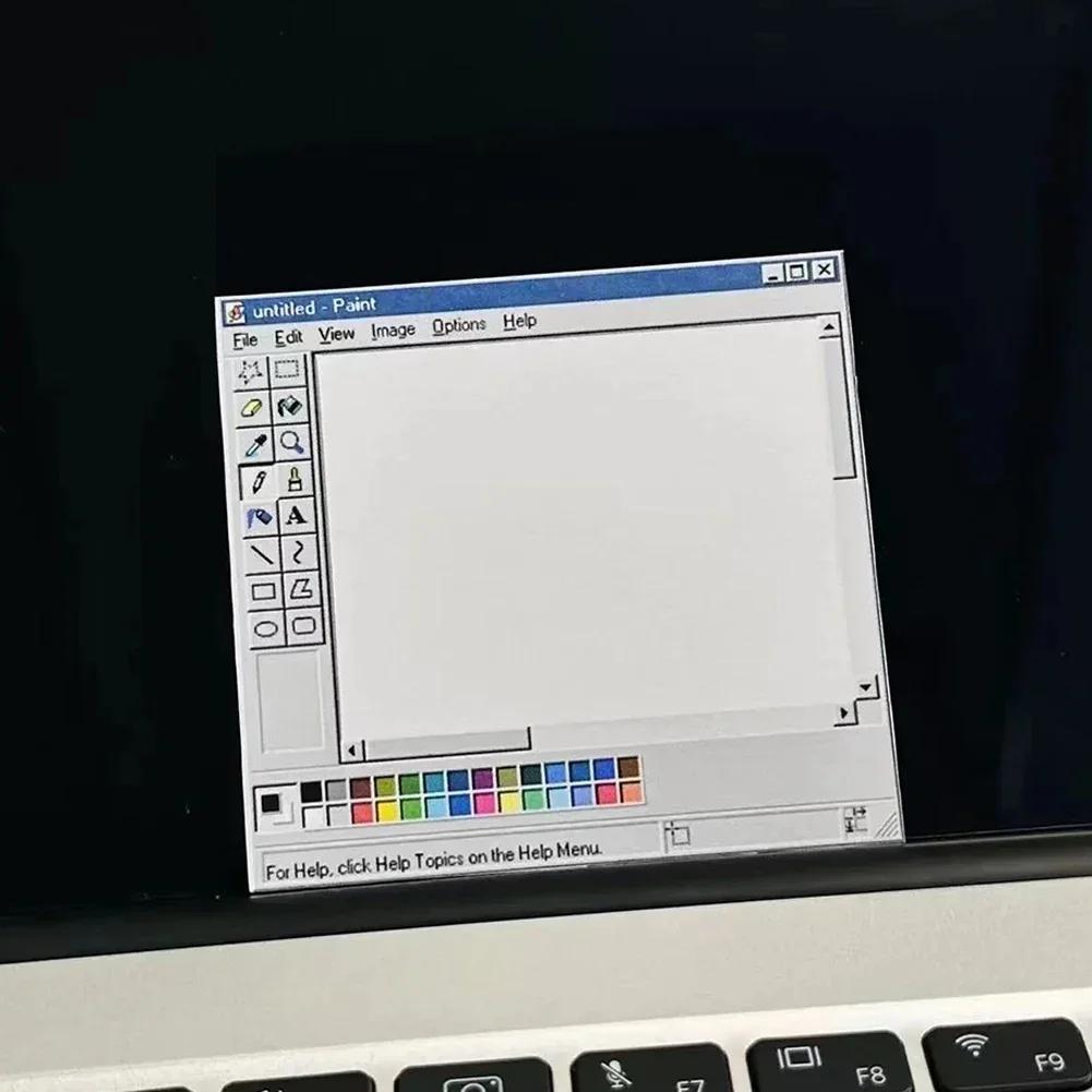 50 Sheets Vintage Computer Drawing Board Notepad Retro Style Memo Pad Square Paper for Creative Illustration and Design Pads