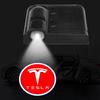 VCZRW1 2pcs Led Car Door Courtesy HD Light Projector Welcome Lamp Car Accessories For Tesla Model 3 2021 S X Y Style Roadster Invader