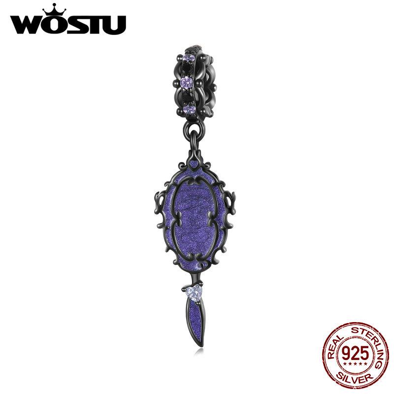 WOSTU 2024 neue 925 Sterling Silber Magic Castle Charm Perlen passen Charm Armband Schmuck DIY 925 Bamoer Charm Perlen