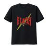 Flash Gordon T Shirt With Bold Lightning Bolt Design Perfect For Sci Fi Fans Vintage Washed Homme Stylish Slightly
