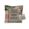 Mini Prayer Quilt with Cross Handcrafted Sew Pocket Poem Quilt for Sympathy Commemorative Present 10x10cm Type 1