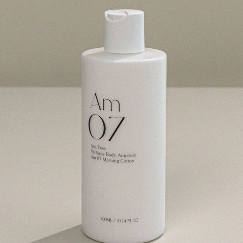 Am:tree Am07 Morning Cotton Perfume Body Ampoule Clean Soap Scent Body Lotion 300ML
