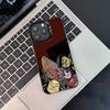 Custodia per Telefono Cartoon Banda Rock G-Gorillaz per iPhone 17,16,15,14,13,12,11,Pro,XS,Max,Plus,Mini,SE4,E Nera Opaca Antiurto