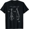 Vintage Patent Print 1934 Double Bass Player T-Shirt Tee Gift Unisex T-Shirt