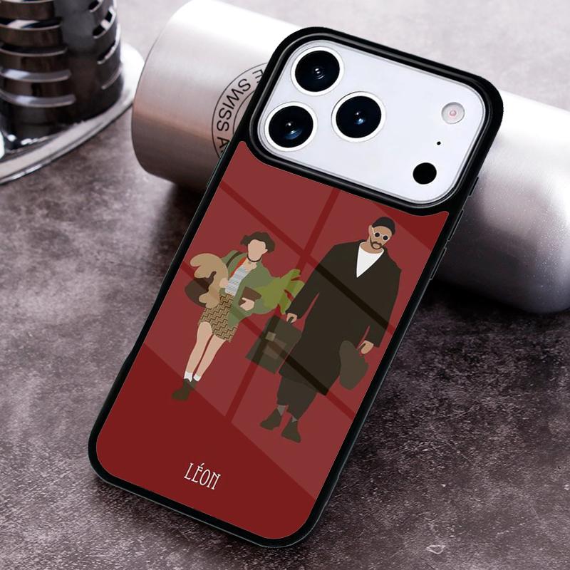 Leon The Professional soft Phone Case for iPhone 17 16 15 Pro Max Air 14 13 12 11 Plus Shockproof Capa Cover